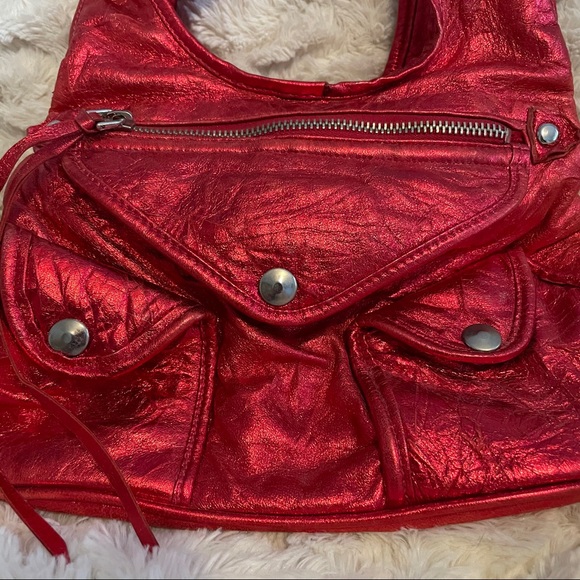 Red Metallic Bag - Picture 7 of 10